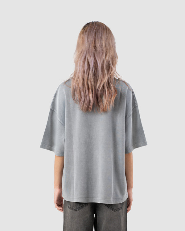 W&R Pegasus Acid Washed  Boxy T-Shirt