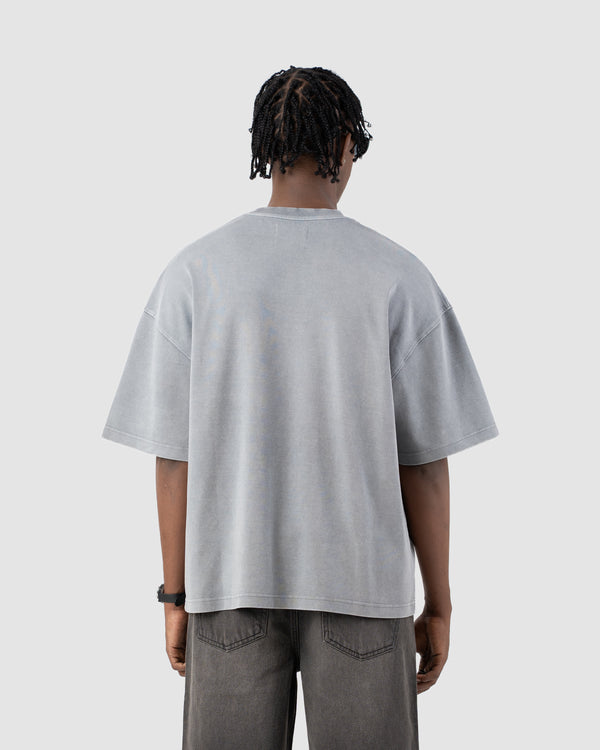 W&R Pegasus Acid Washed  Boxy T-Shirt