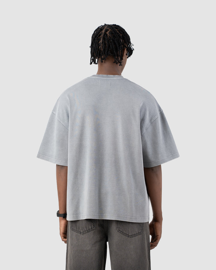 W&R Pegasus Acid Washed  Boxy T-Shirt